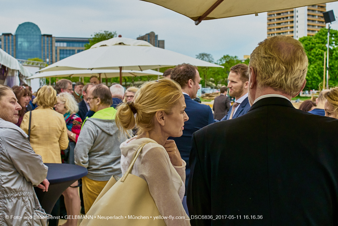11. Mai 2017 - Grundsteinlegung für die LOGE und dem Kulturquadrat in Neuperlach